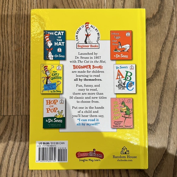 Book: Dr Seuss One Fish Two Fish Red Fish Blue Fish - Picture 2 of 5